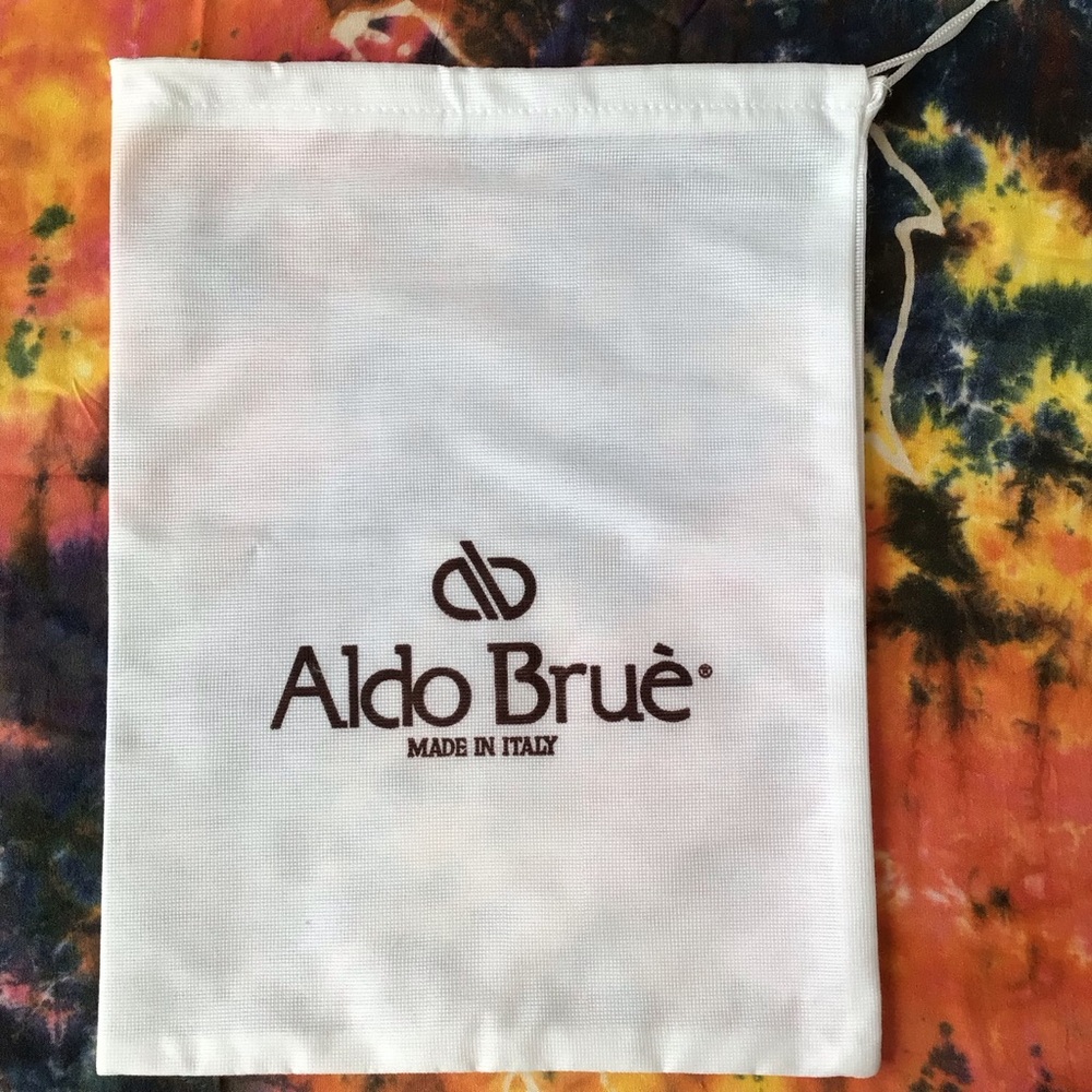 Aldo Brue Italy dust bag